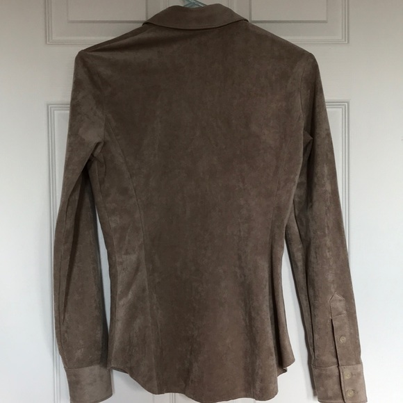 Babaton suede blouse - Picture 2 of 5